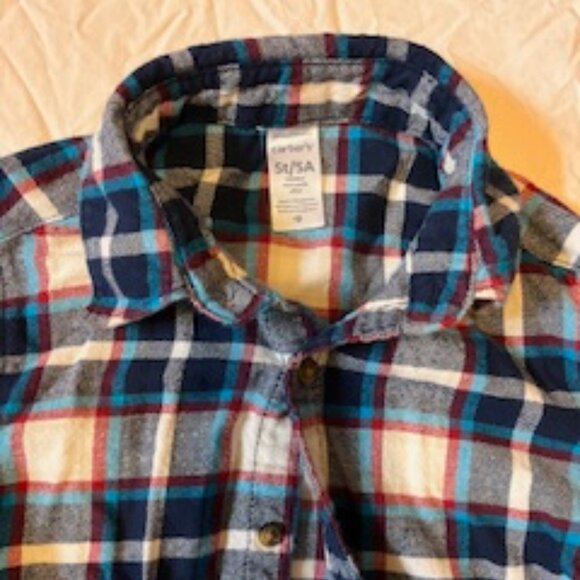 Carters Flannel Shirt - Picture 3 of 4